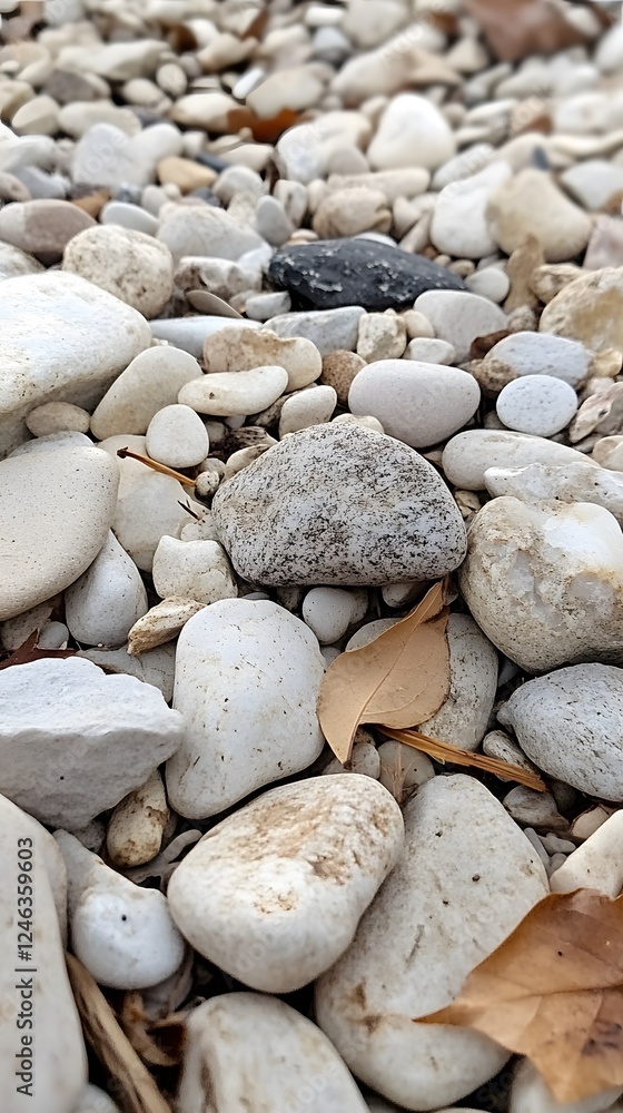 A close-up of pebbles and rocks on the beach
A close-up of pebbles and rocks on the beach