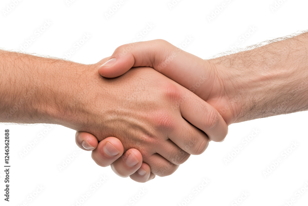 Business Partners Shaking Hands to Seal a Successful Agreement Isolated on Transparent Background Business Partners Shaking Hands to Seal a Successful Agreement Isolated on Transparent Background