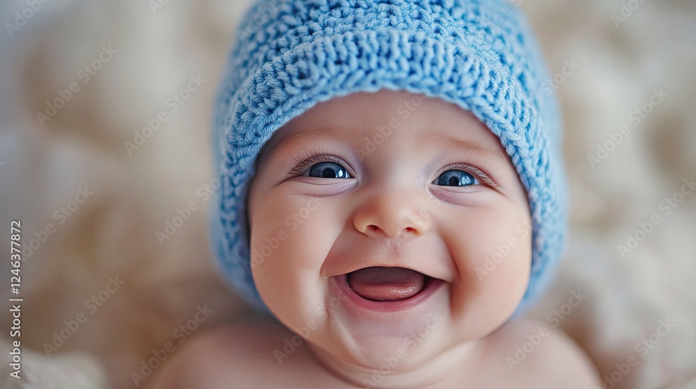 A Baby's Radiant Smile: Pure Joy and Innocence A Baby's Radiant Smile: Pure Joy and Innocence