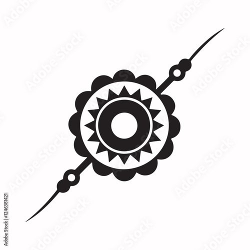 rakhi vector icon