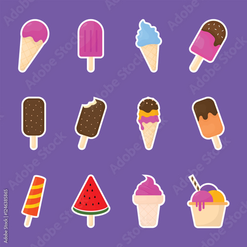 Ice Cream Sticker
