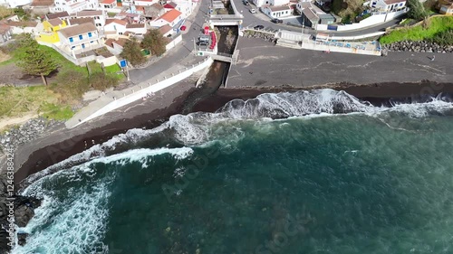 Mosteiros Beach, Praia dos Mosteiros, volcanic history, São Miguel, Azores, Atlantic Ocean, basalt rocks, Mosteiros, dramatic coastline