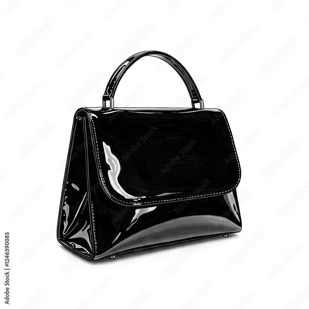 black leather bag black leather bag