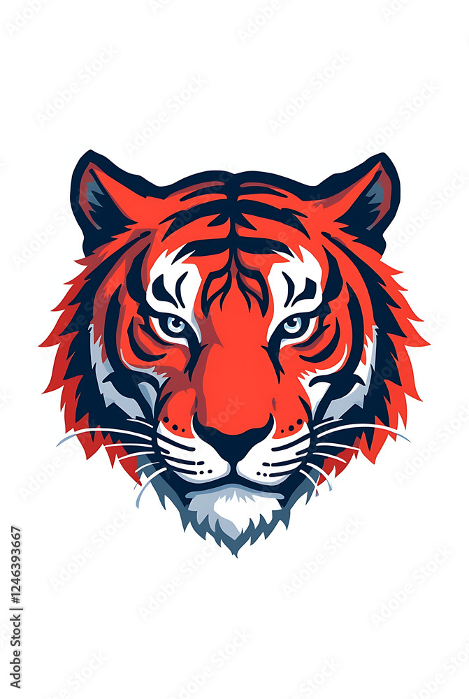 tiger head vector illustration tiger head vector illustration