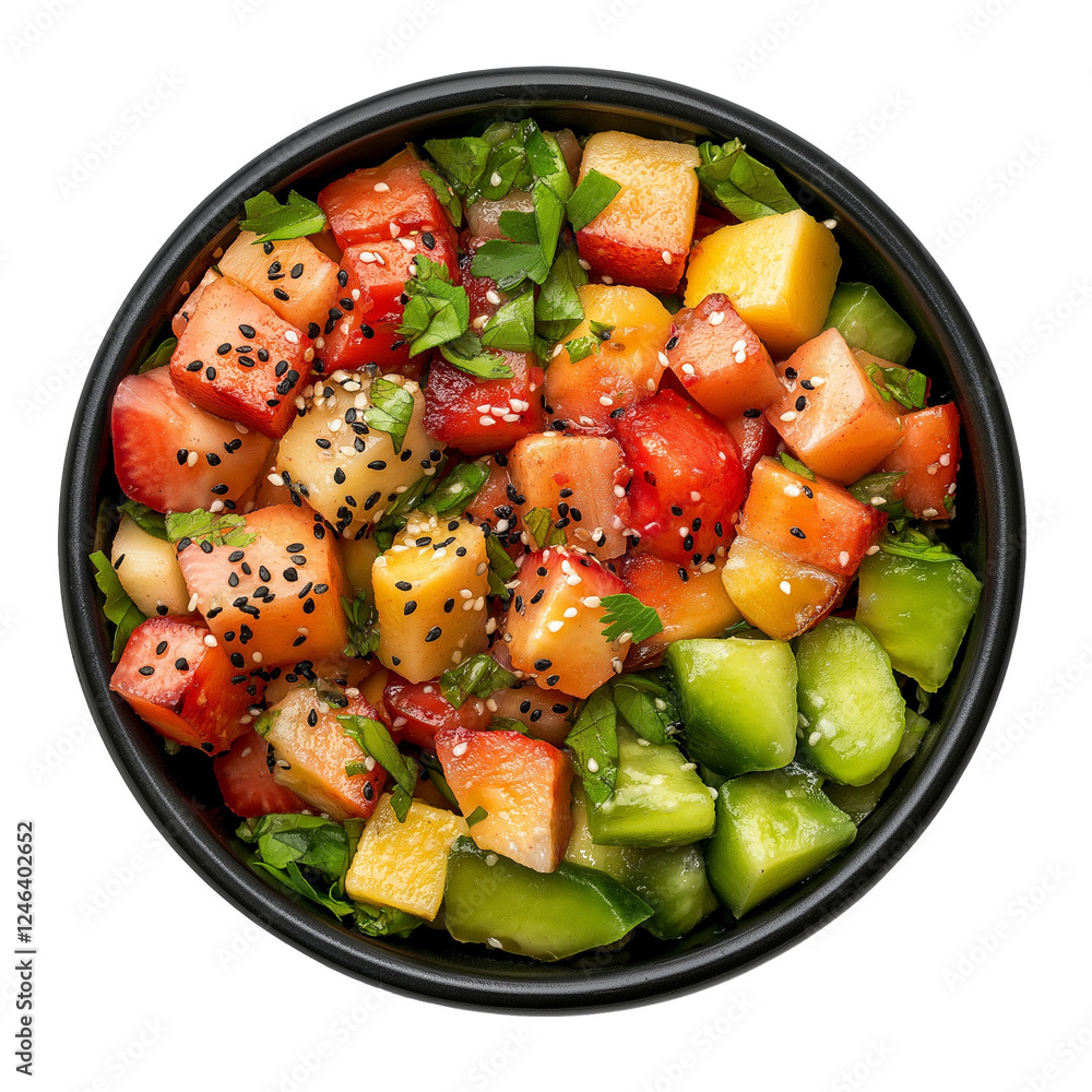 fruit salad in a bowl isolated on transparent background Remove png, Clipping Path, pen tool fruit salad in a bowl isolated on transparent background Remove png, Clipping Path, pen tool