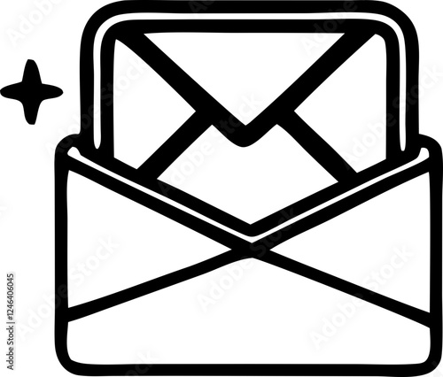 marketing email svg icon