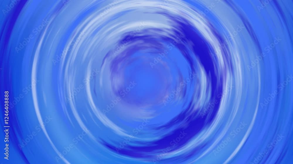Circular abstract loop background animation (blue) Circular abstract loop background animation (blue)