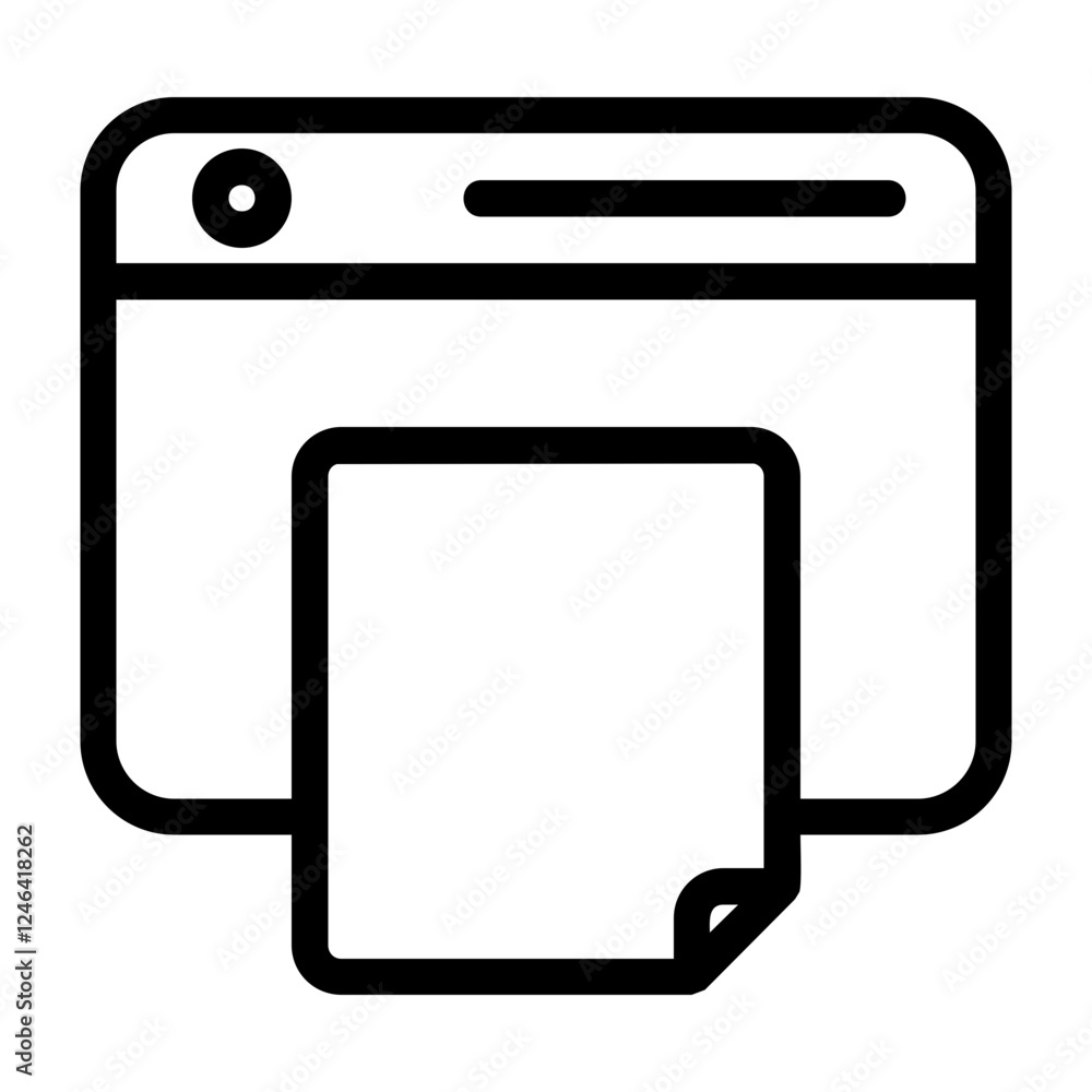 Web Page Icon Web Page Icon