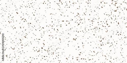 Terrazzo flooring marble stone wall texture abstract background. Quartz surface white background texture for bathroom or kitchen countertop. Terrazzo seamless pattern vector illustration.