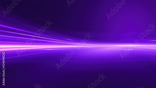 Speed lines background illustration. Creative violet horizontal light speed wallpaper. 