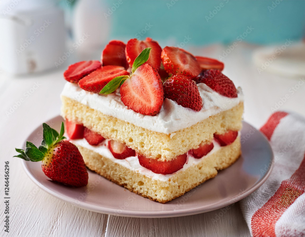 Strawberry Shortcake – Light and Fluffy Dessert Strawberry Shortcake – Light and Fluffy Dessert