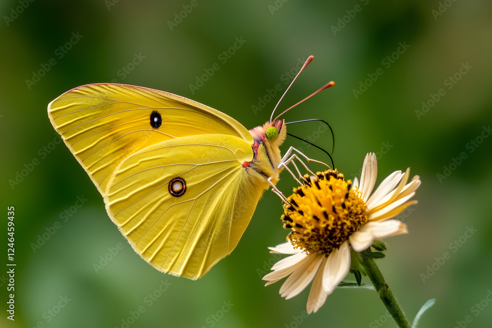 A close-up of a butterfly perched on a colorful flower, symbolizing the start of the spring season and the beauty of nature A close-up of a butterfly perched on a colorful flower, symbolizing the start of the spring season and the beauty of nature