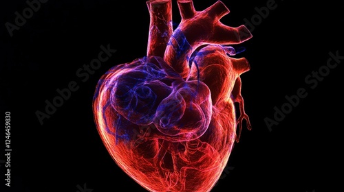 Induced pluripotent stem cells research heart analysis gigapixelhqscale visualization scientific environment detailed view