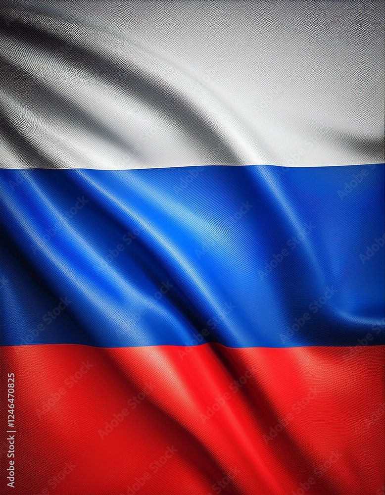 3D Flagge Russland 3D Flagge Russland