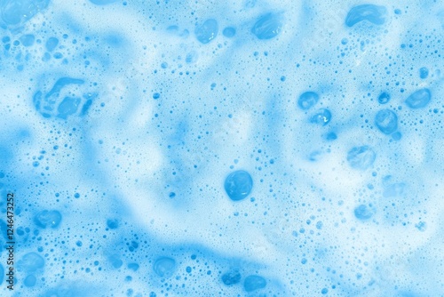 Wallpaper Mural Close-up of turquoise ocean water highlights captivating foam and splash patterns, demonstrating nature's artistry in an abstract design with ample copy space Torontodigital.ca