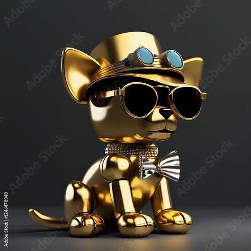 3d explorer with binoculars