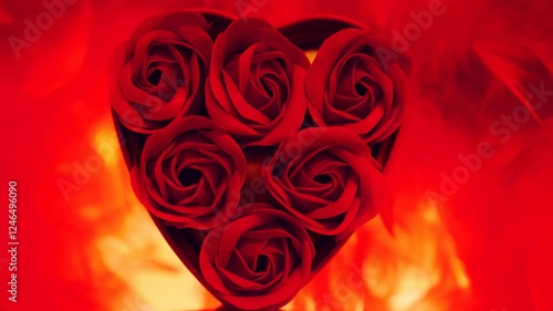Love, heart, romance, day of love! Happy Rose Day! Valentine's Day, February 14