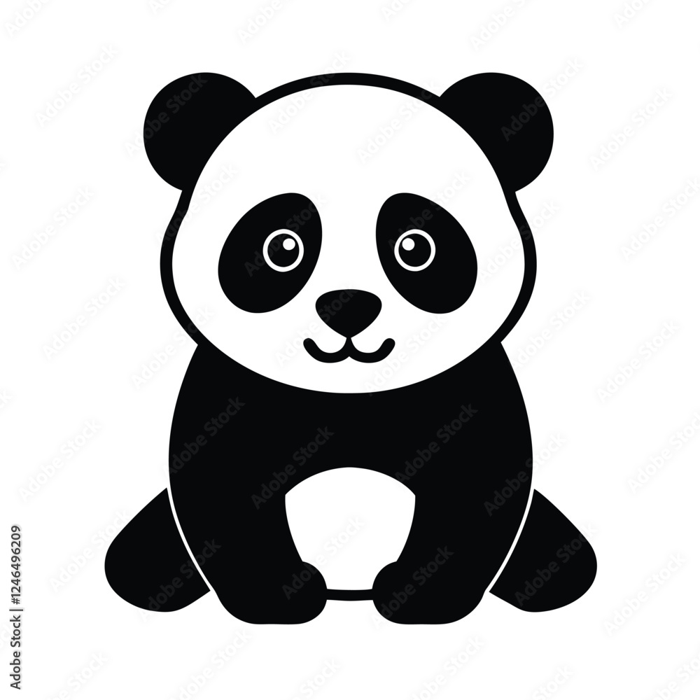 panda bear with bamboo panda bear with bamboo