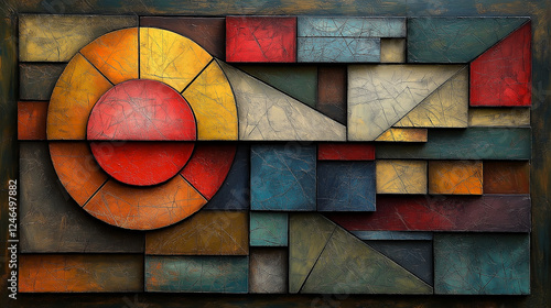 Harmonic Geometry: A Fusion of Color and Form