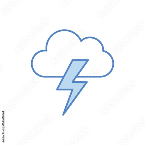 Stormy Weather vector icon
