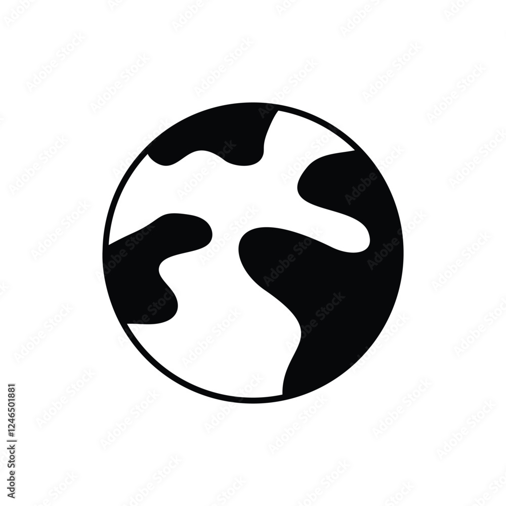 Globe vector icon Globe vector icon
