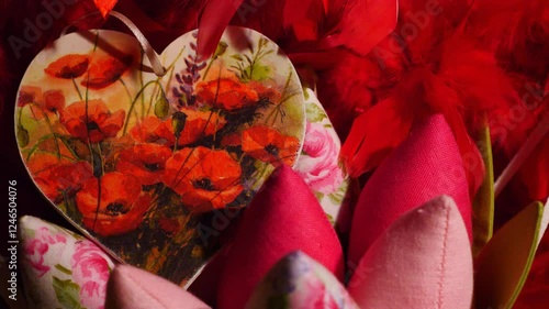 Love, heart, romance, day of love! Happy Rose Day! Valentine's Day, February 14