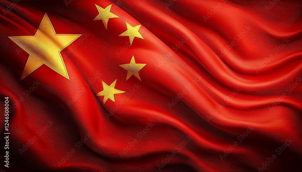 3D Flagge China 3D Flagge China