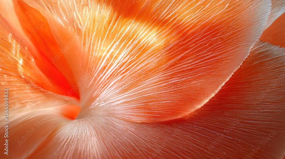 A detailed macro view of the texture of a fresh tomato slice. A detailed macro view of the texture of a fresh tomato slice.