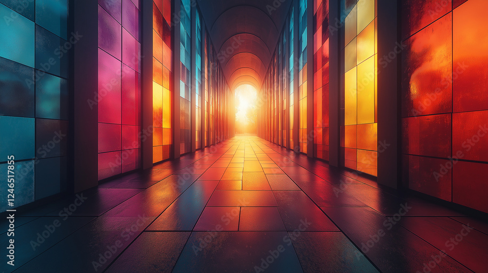 Golden Passage: A Mystical Journey Through Light, Depth, and Shadows Golden Passage: A Mystical Journey Through Light, Depth, and Shadows