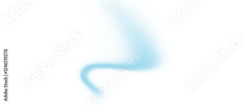 Photography Glowing blue abstract shape grainy background, gradient wave noise texture poste