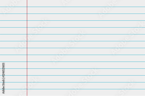 Notebook paper background, Blank loose leaf notebook paper