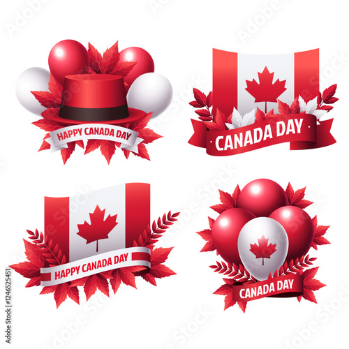 Festive Canada Day Designs Collection