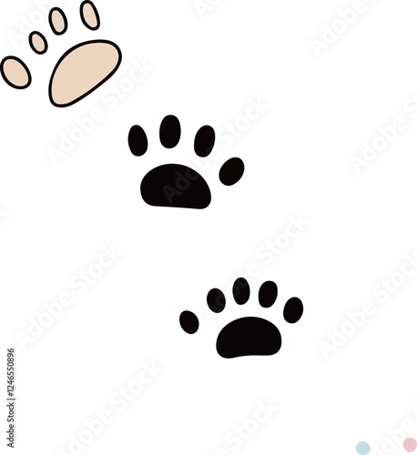 Playful Paw Prints