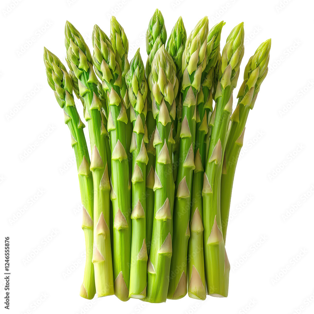Fototapeta premium Fresh Asparagus Bunch - Spring Vegetable