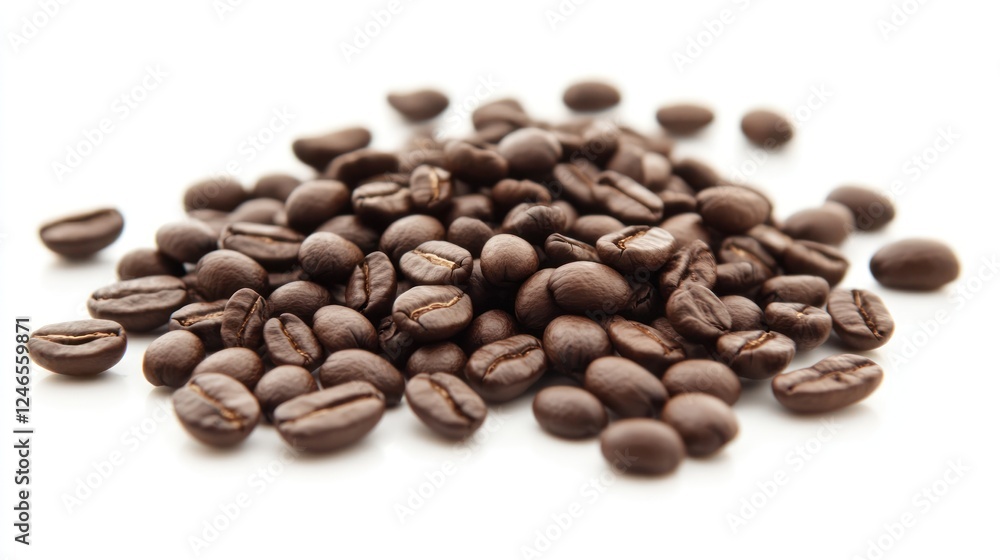 Roasted Coffee Beans: Aromatic and Rich Roasted Coffee Beans: Aromatic and Rich