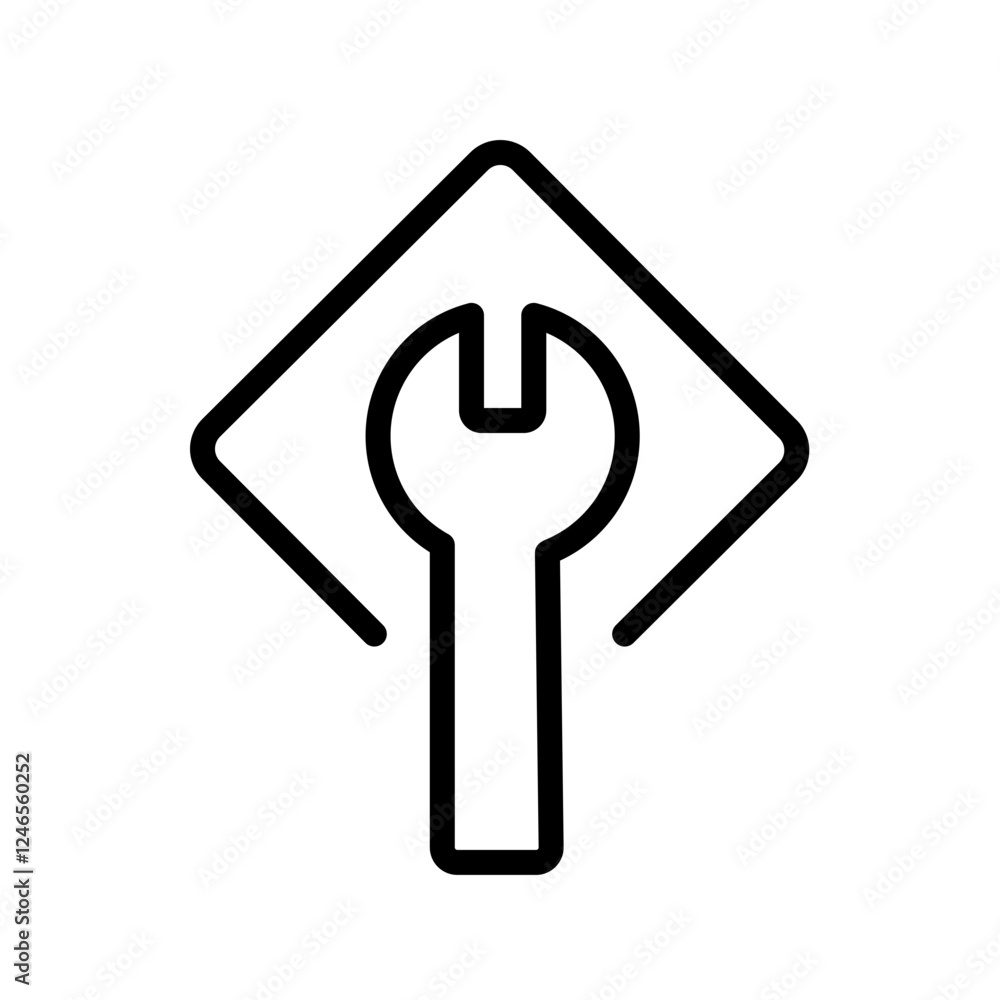 unique repair system vector icon unique repair system vector icon