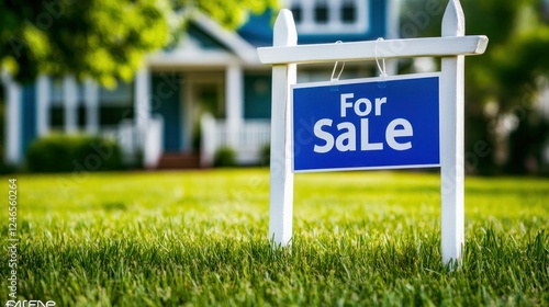 Wallpaper Mural Real Estate For Sale Sign in Front of House Torontodigital.ca