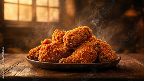 Breaded chicken wings