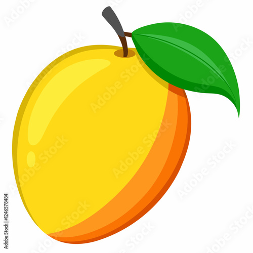 vector illustration of an apple