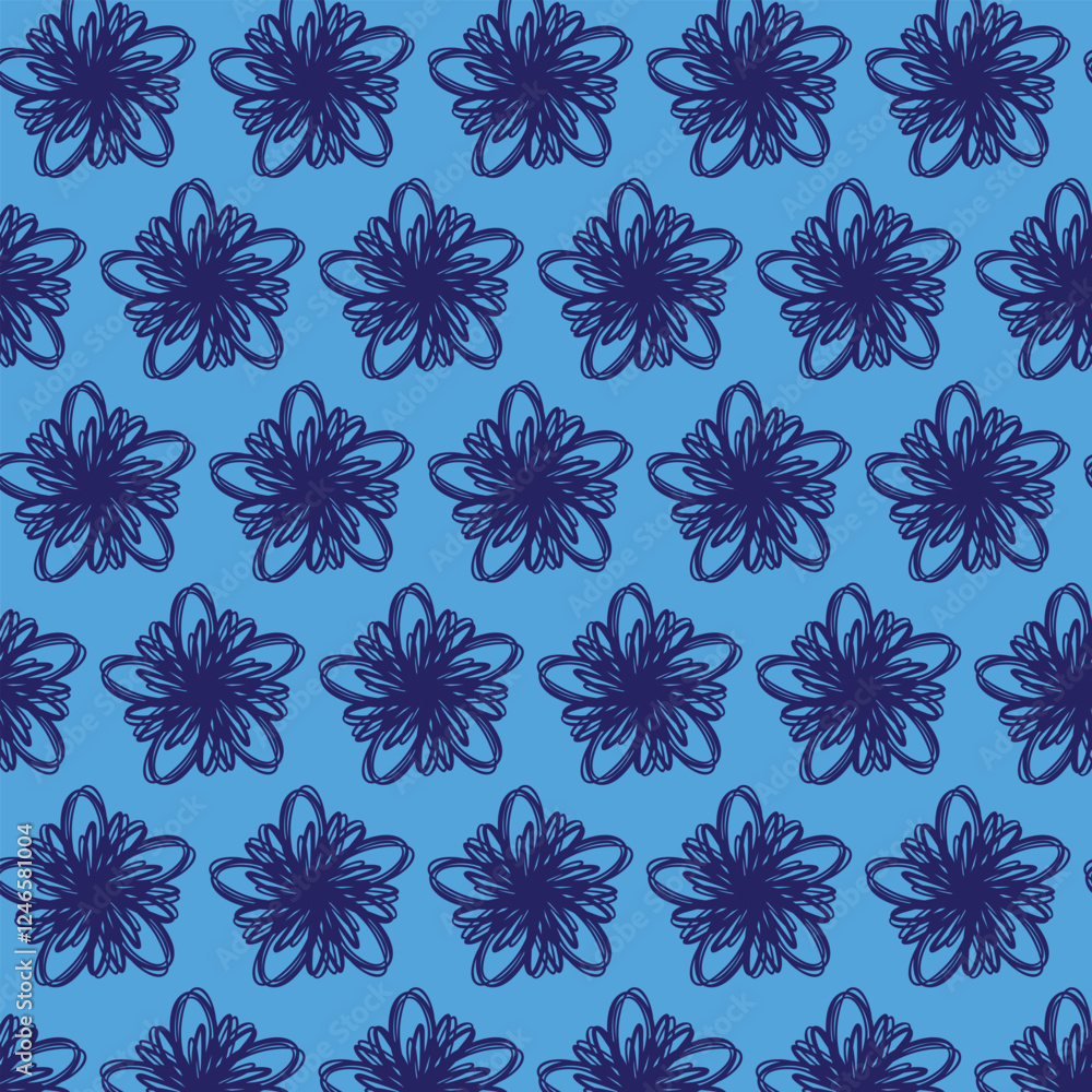 seamless pattern with flowers seamless pattern with flowers