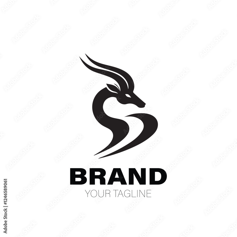 Antelope Logo. Antelope Logo Design. Antelope Logo Brand. Antelope Logo Vector Design Isolated on White Background Antelope Logo. Antelope Logo Design. Antelope Logo Brand. Antelope Logo Vector Design Isolated on White Background