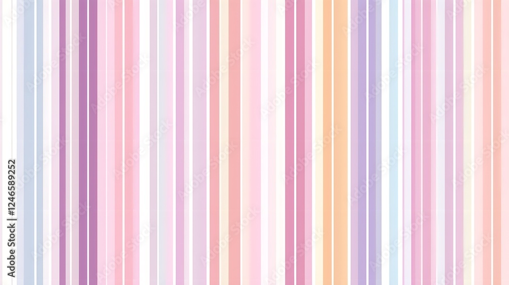 Colorful vertical stripes on a smooth background with pastel hues of pink, purple, and blue. Colorful vertical stripes on a smooth background with pastel hues of pink, purple, and blue.