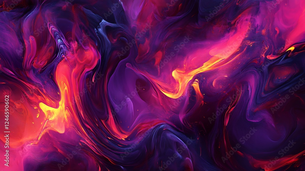 Intense radiant fire creating mesmerizing abstract motion glowing deep dark background artwork Intense radiant fire creating mesmerizing abstract motion glowing deep dark background artwork
