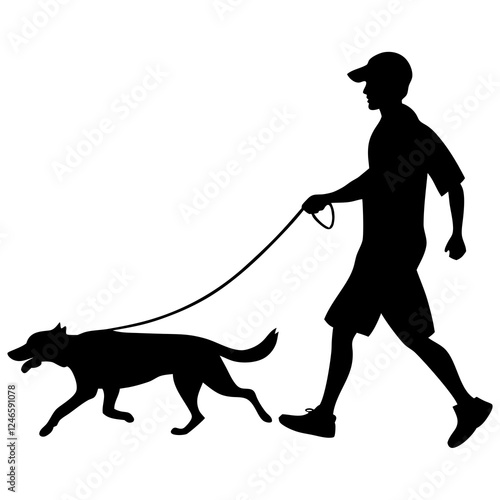 Scent Tracking Dog SVG Clipart – Bloodhound, GSP, and Dachshund Sniffing Silhouettes – Vector Art for Logos, Prints & Digital Designs