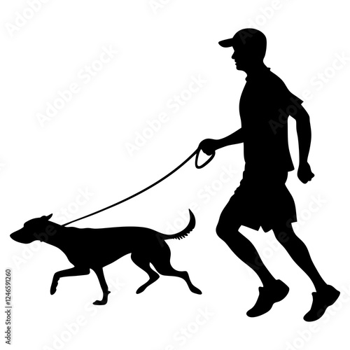Scent Tracking Dog SVG Clipart – Bloodhound, GSP, and Dachshund Sniffing Silhouettes – Vector Art for Logos, Prints & Digital Designs