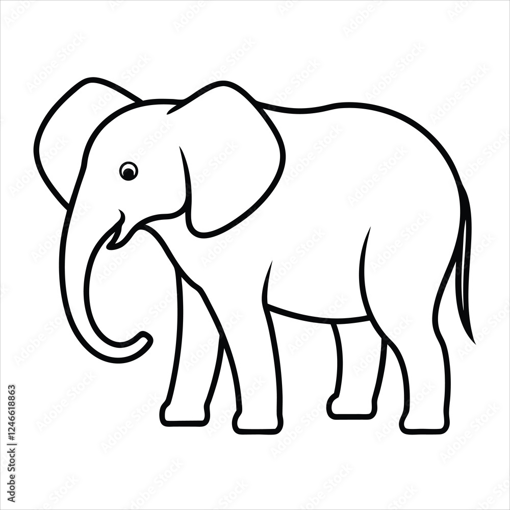 elephant vector illustration elephant vector illustration