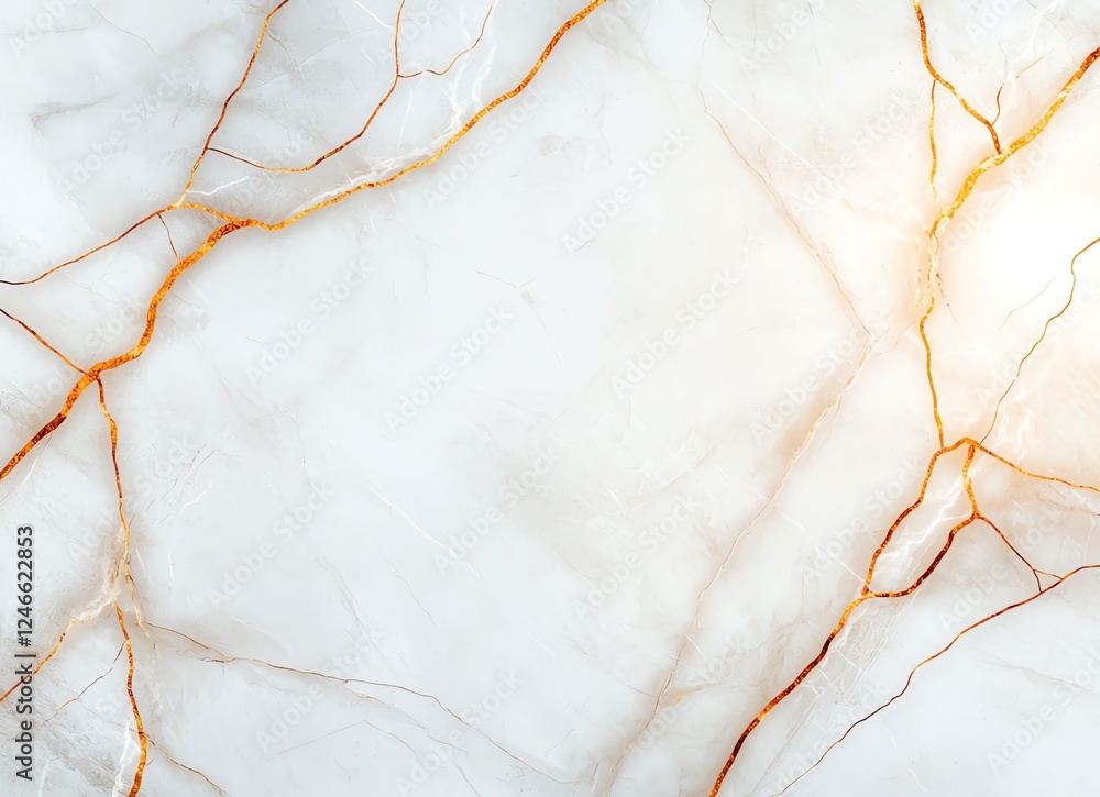 Fototapeta premium White gold marble texture pattern background with high resolution design for cover book or brochure, poster, wallpaper background or realistic business