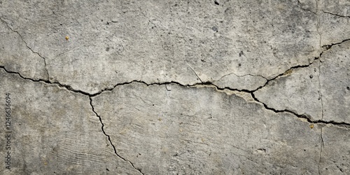 Cracked Concrete Surface Texture for Background and Design Use