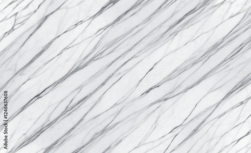 Obraz premium This marble, showcasing what appears to be a Nordic Grey or similar variety, features a light grey backdrop with subtle white veining. The delicate patterns and smooth finish create a calming.