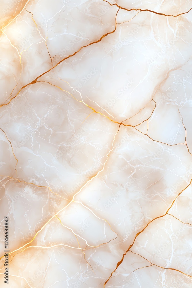 Fototapeta premium White gold marble texture pattern background with high resolution design for cover book or brochure, poster, wallpaper background or realistic business